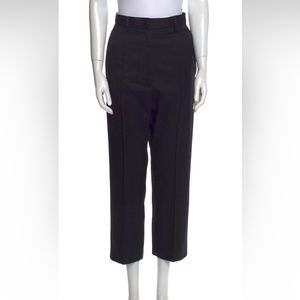 MM6 Maison Margiela black straight leg trouser
